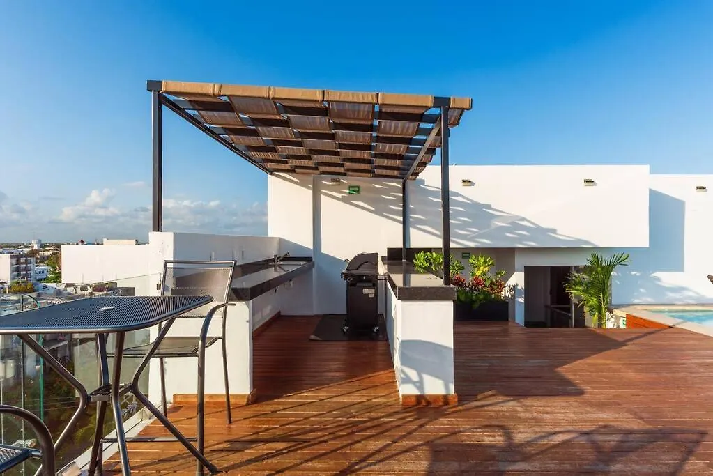 New 1 Bedroom Apt + Ocean View Playa del Carmen Apartment